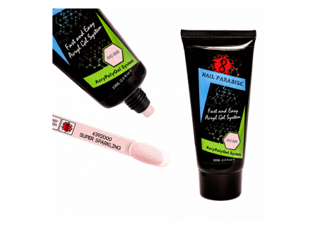 Super Sparkling AcryPolyGel with fine glitter 392000 30ml